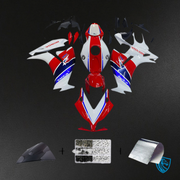 White, Red & Blue Generic