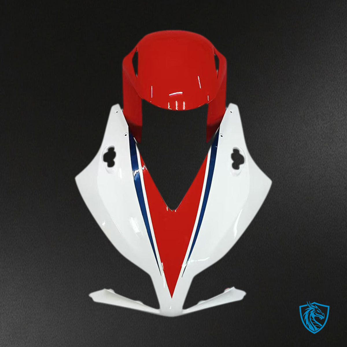 Honda CBR1000RR (2012-2016) White, Red & Blue Fairing Kit - Aftermarket ABS Bodywork