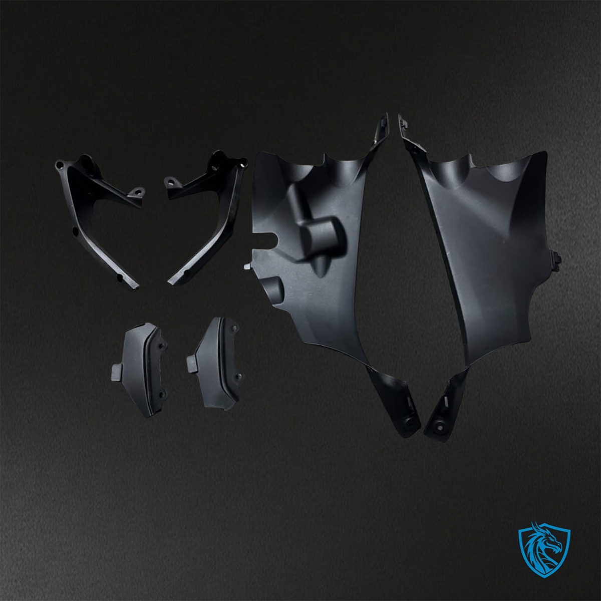Ducati Panigale V4/V4S (2020-2021) Gloss Purple, Gray & Black Fairing Kit - Aftermarket ABS Bodywork