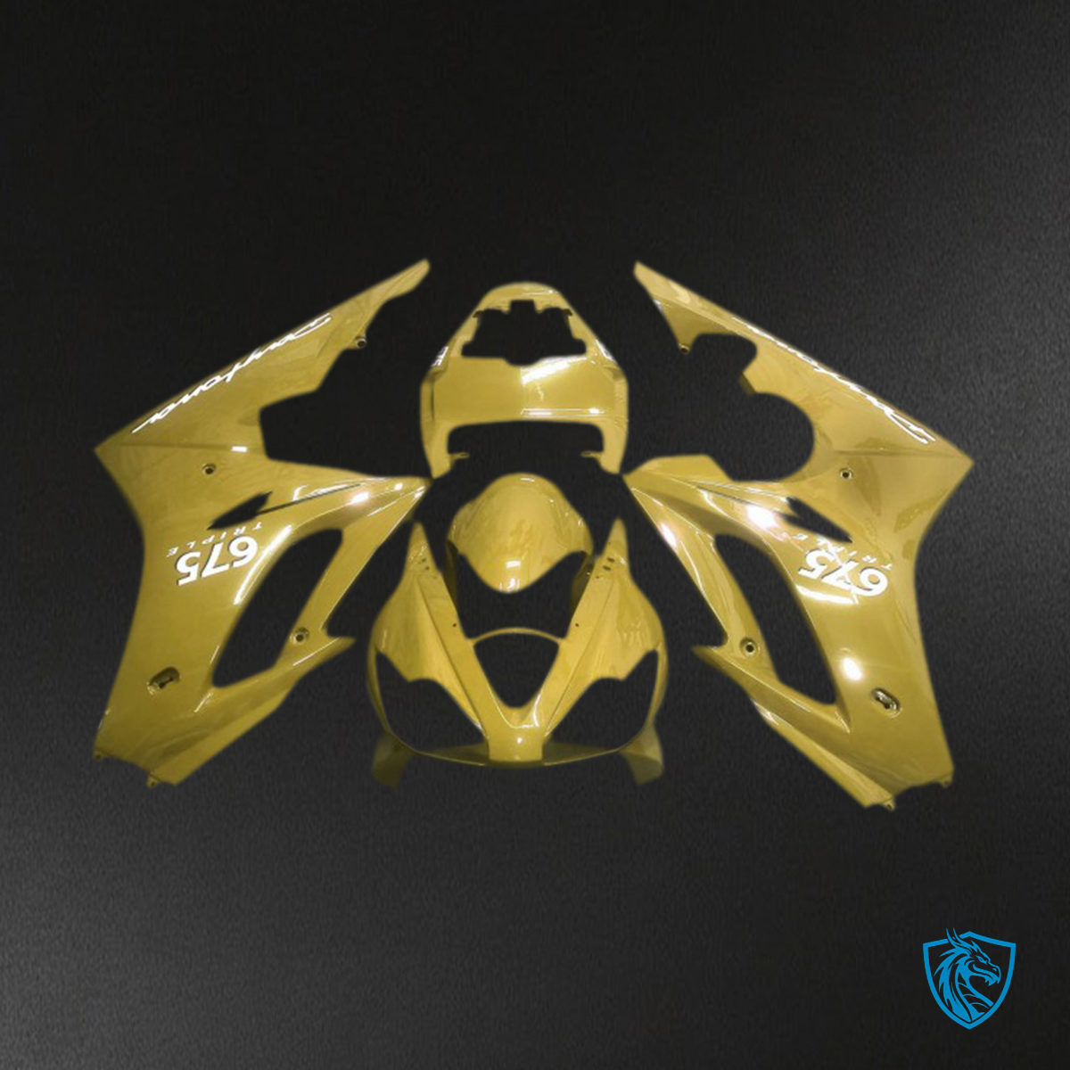 Daytona 675 (2006-2008) Gold Motorcycle Fairing Kit | ABS Bodywork