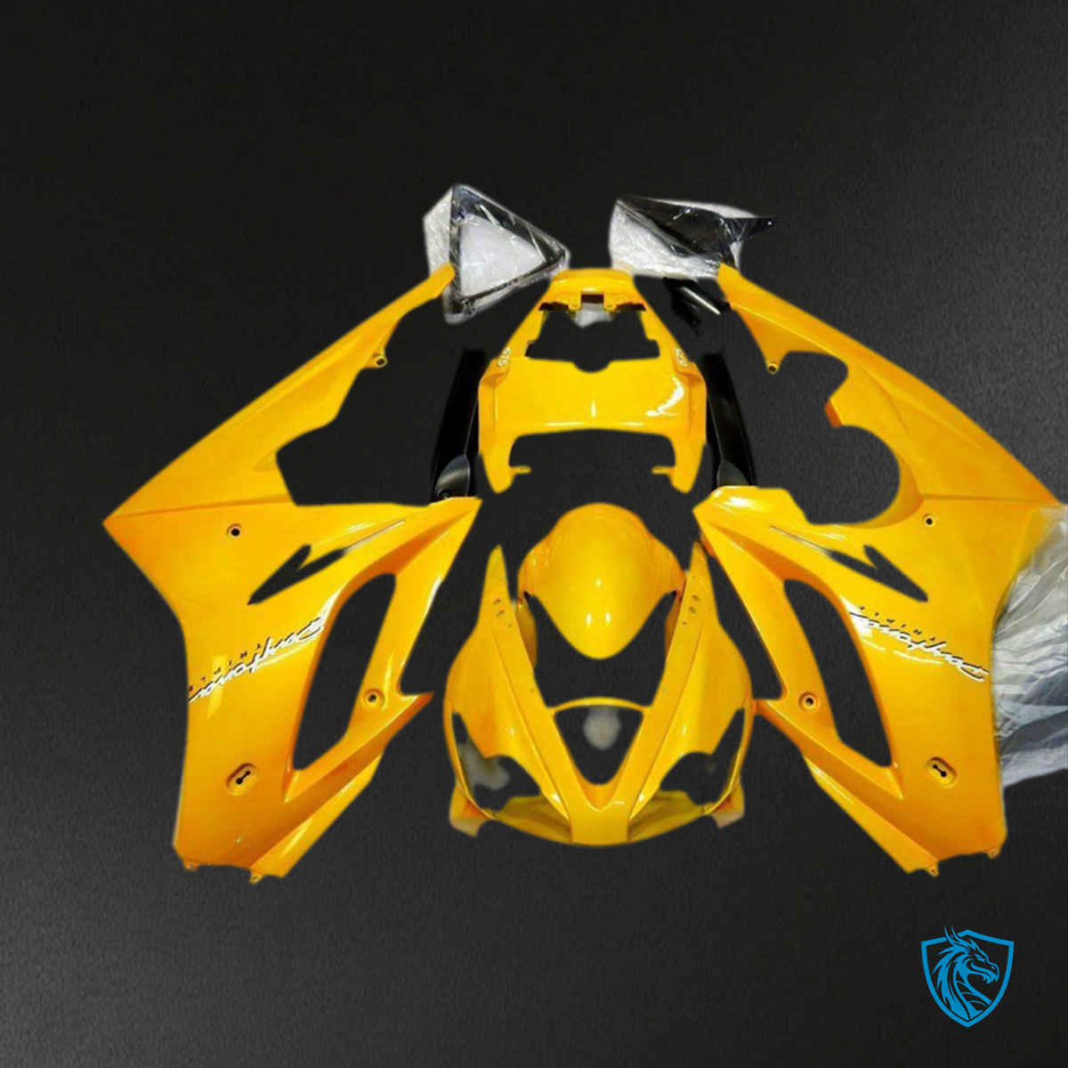 Daytona 675 (2006-2008) Bright Yellow - Replacement Motorcycle Fairings Kit