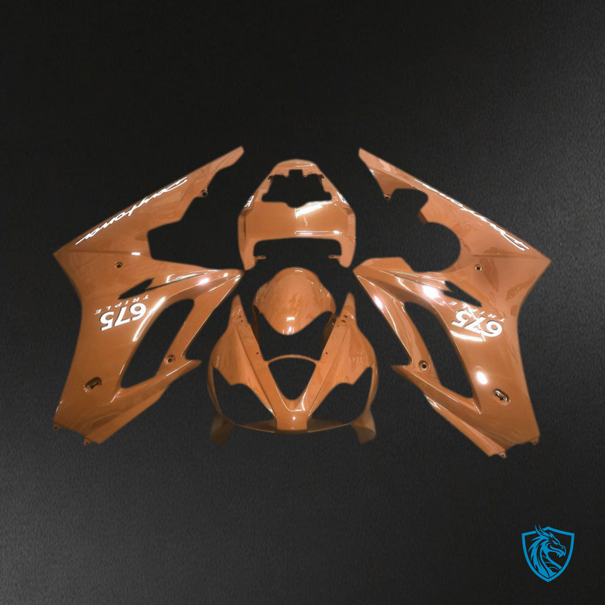 Daytona 675 (2006-2008) Bronze Motorcycle Fairing Kit - Aftermarket ABS Bodywork