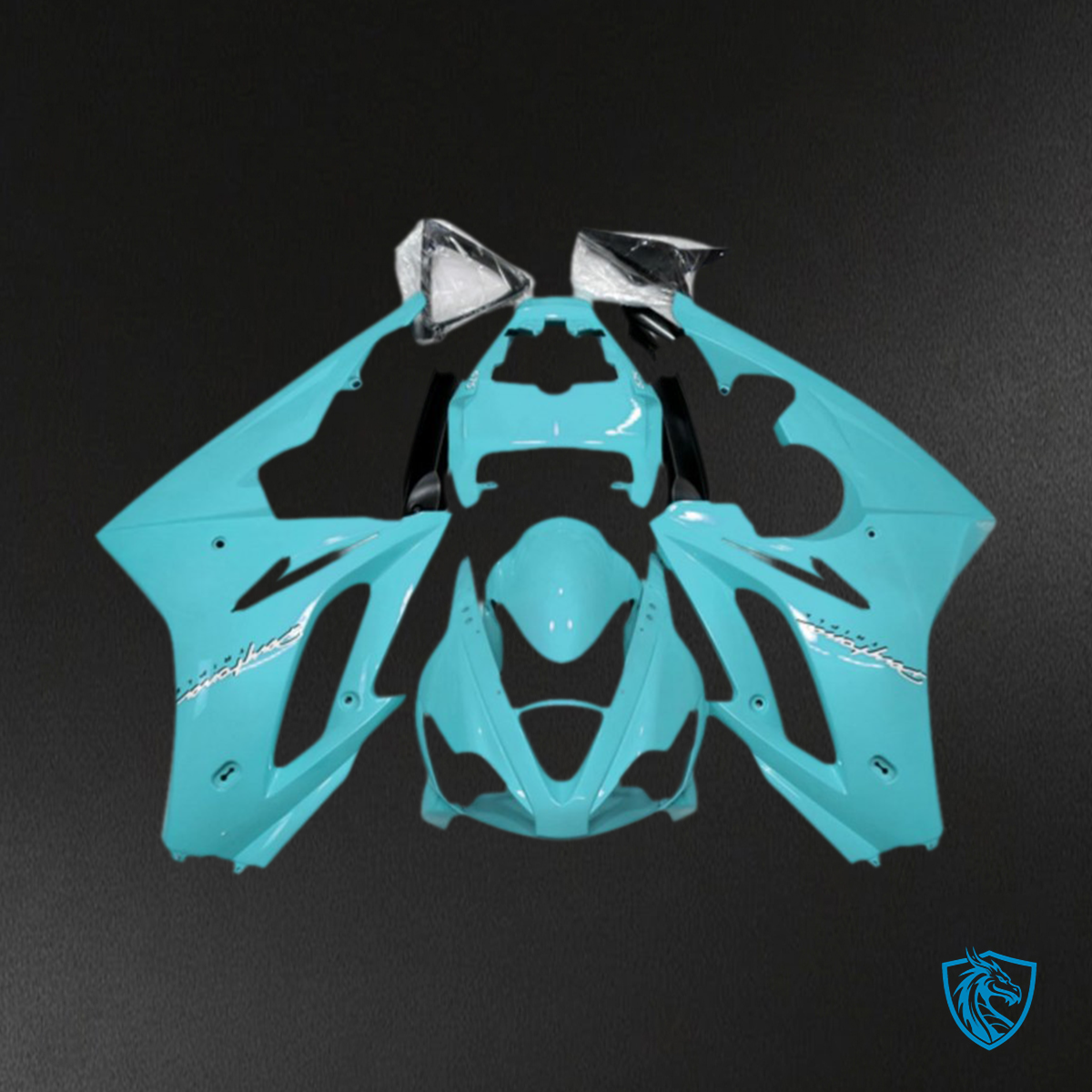 Daytona 675 (2006-2008) Light Blue Motorcycle Fairing Kit - Aftermarket ABS Bodywork