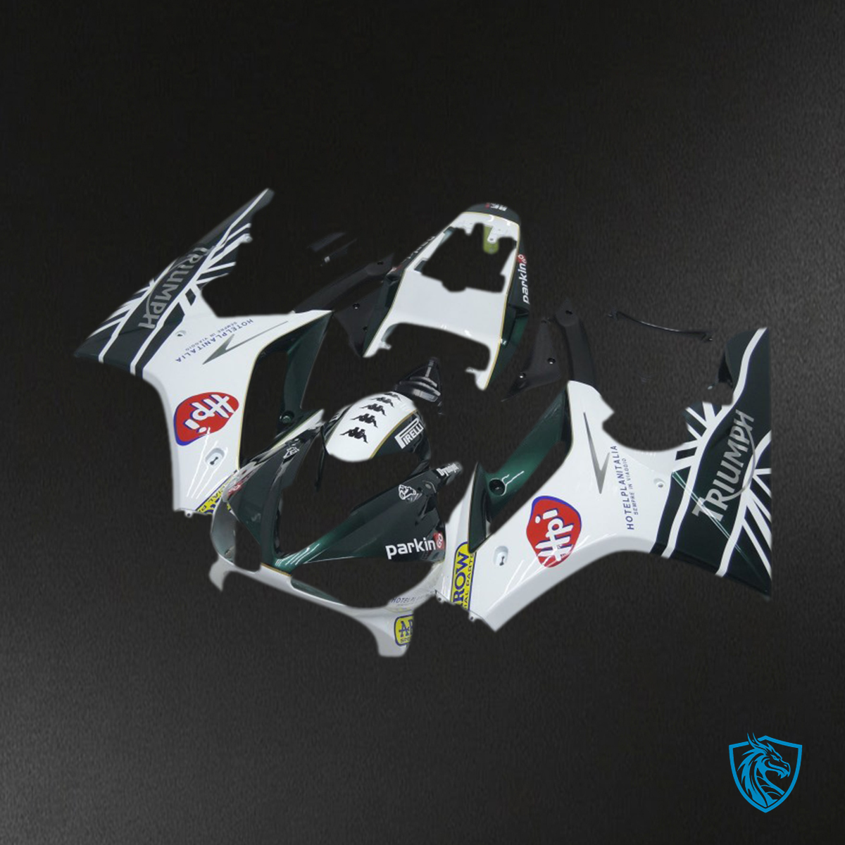 Daytona 675 (2009-2012) British Racing Green Motorcycle Fairing Kit | ABS Bodywork