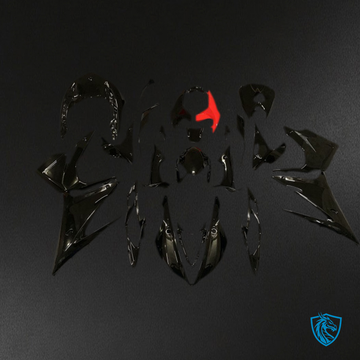 Daytona 675 (2013-2016) Gloss Black Motorcycle Fairing Kit - Aftermarket ABS Bodywork