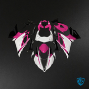 Glossy White & Pink