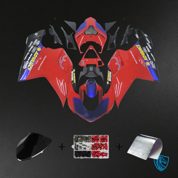 Ducati 1098 1198 848 (2007-2011) Fairing Kit - Red, Blue & Black - ABS Bodywork