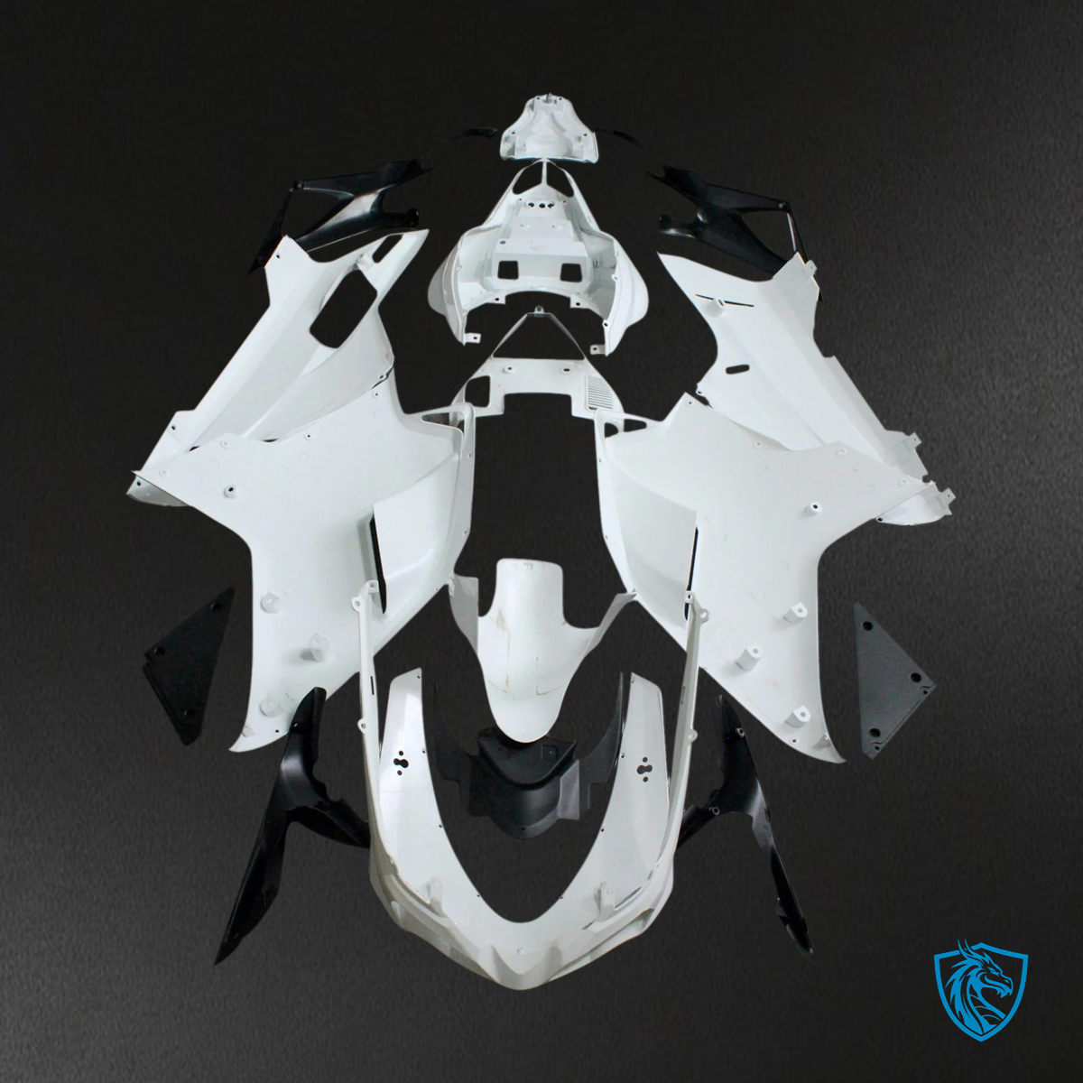 Ducati 1098 1198 Injection Molded - Unpainted - Fairing Kit