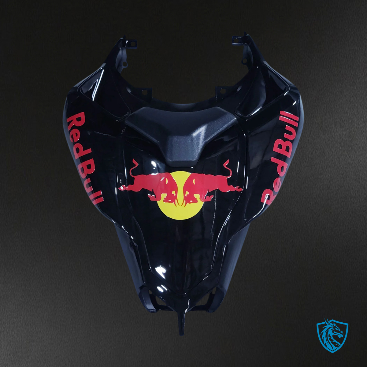 Ducati 1098 1198 848 (2007-2011) - Fairing Kit - Gloss Black Bull - ABS Bodywork