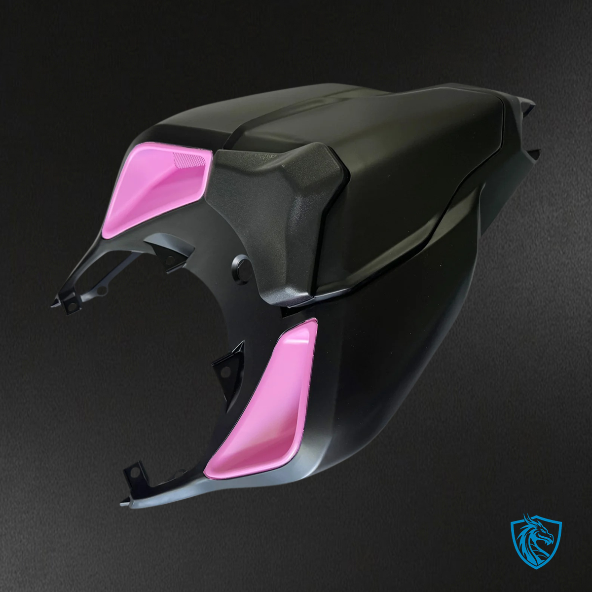 Ducati 1098 1198 848 (2007–2011) - Fairing Kit - Black & Pink - ABS Bodywork