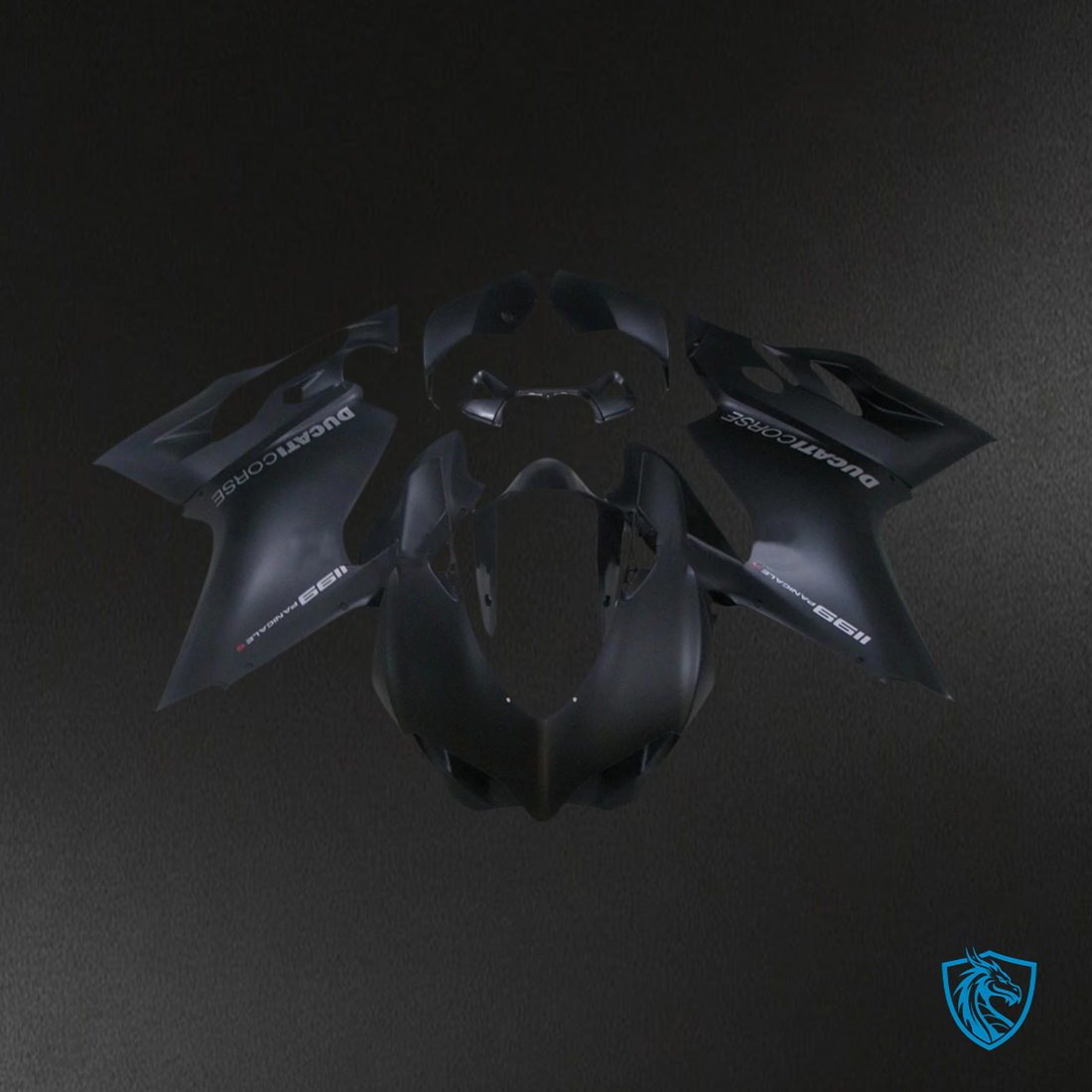 Ducati 1199 899 (2012-2015) Matte Black - Fairing Kit