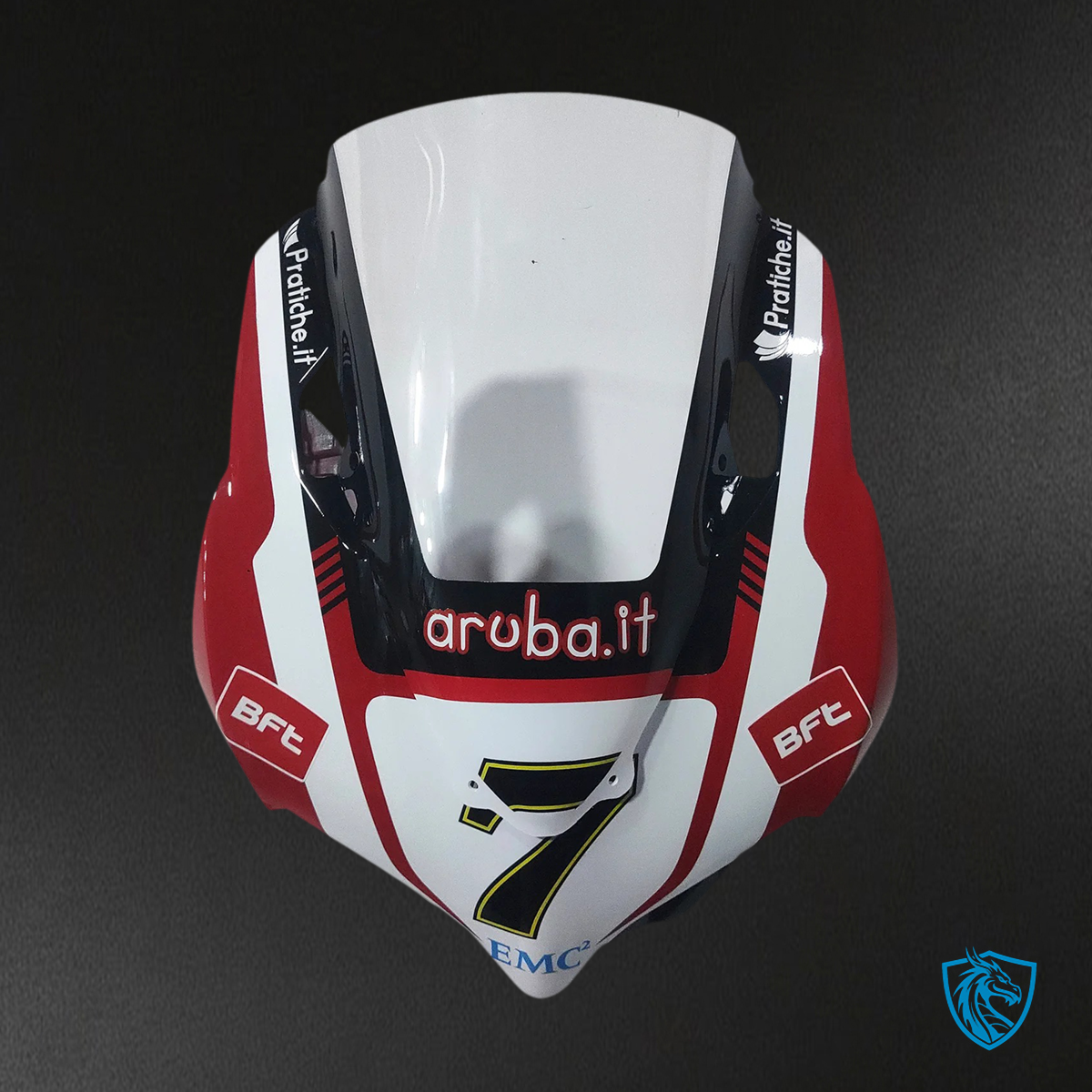 Ducati 1199 899 (2012-2015) Red & Black Logo - Fairing Kit