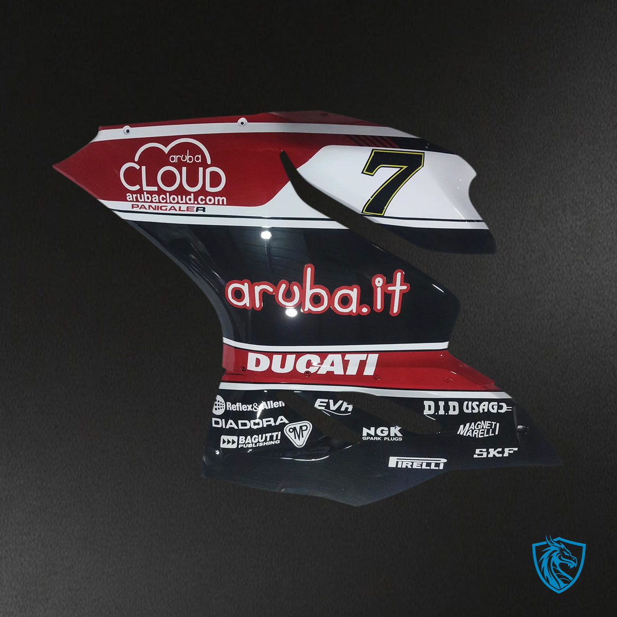 Ducati 1199 899 (2012-2015) Red & Black Logo - Fairing Kit