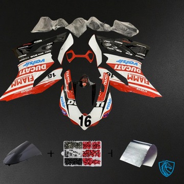 Ducati 1199 899 (2012-2015) Red, White & Black - Fairing Kit