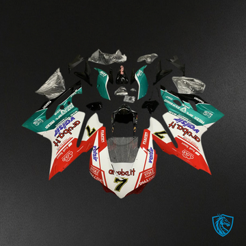 Ducati 1199 899 (2012–2015) - Red and Green - Fairing Kit