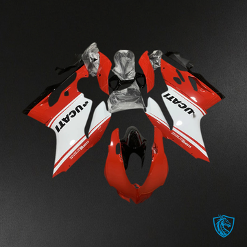 Ducati 1199 899 (2012-2015) - Red & White Style 3 - Fairing Kit