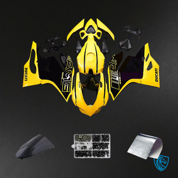 Ducati 1199 (2012-2015 ) Fairing Kit - Yellow & Black - ABS Bodywork