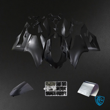 Ducati 1199 (2012-2015) Fairing Kit - Matte Black - ABS Bodywork