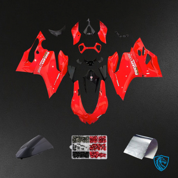 Ducati 1199 (2012-2015) Fairing Kit - Red and Black - ABS Bodywork