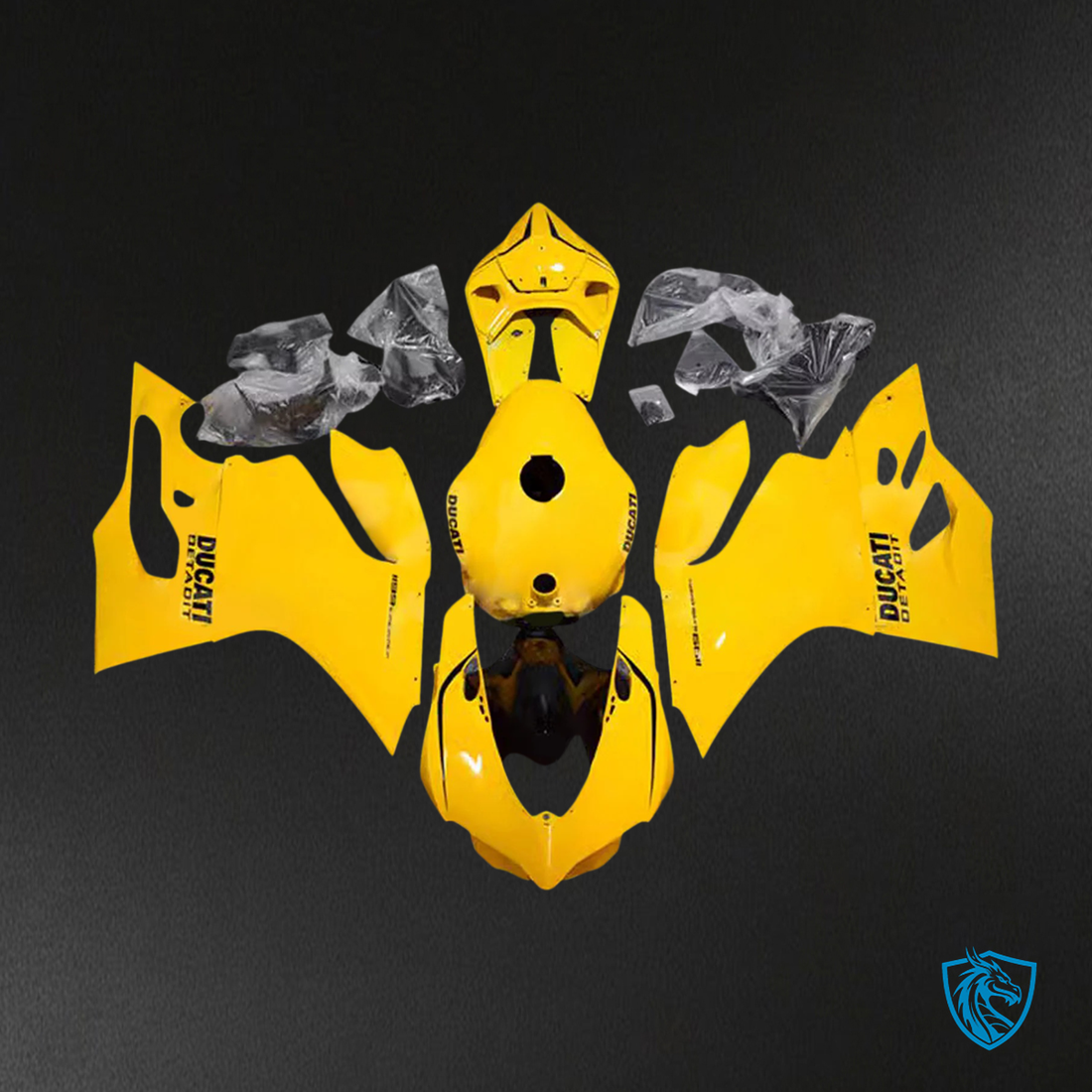 Ducati 1199 899 (2012-2015) Yellow - Fairing Kit