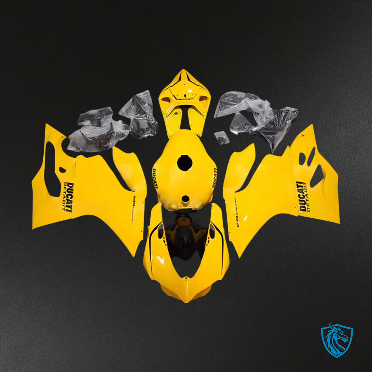 Ducati 1199 899 (2012-2015) Yellow - Fairing Kit