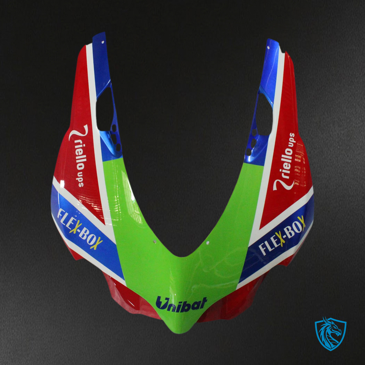 Ducati 1199 899 (2012-2015) Red & White with Blue Line - Fairing Kit