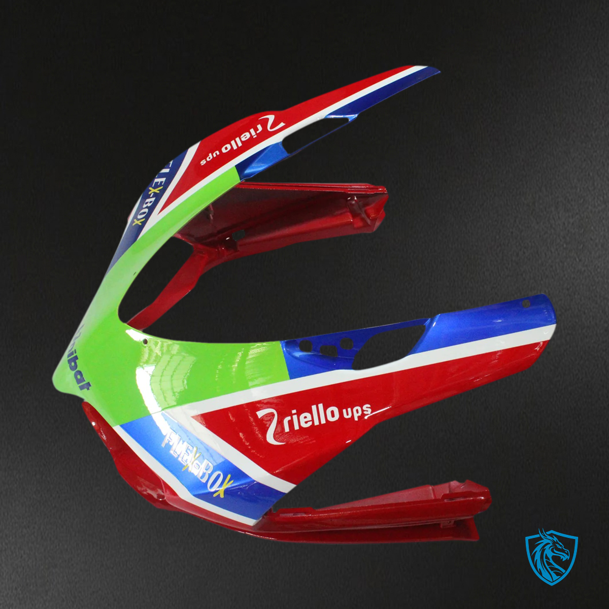 Ducati 1199 899 (2012-2015) Red & White with Blue Line - Fairing Kit
