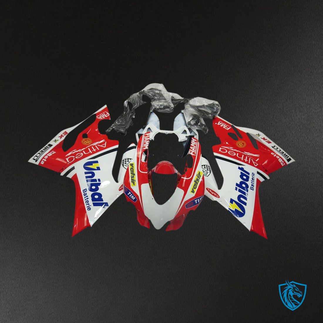 Ducati 1199 899 (2012-2015) White, Red & Blue - Fairing Kit