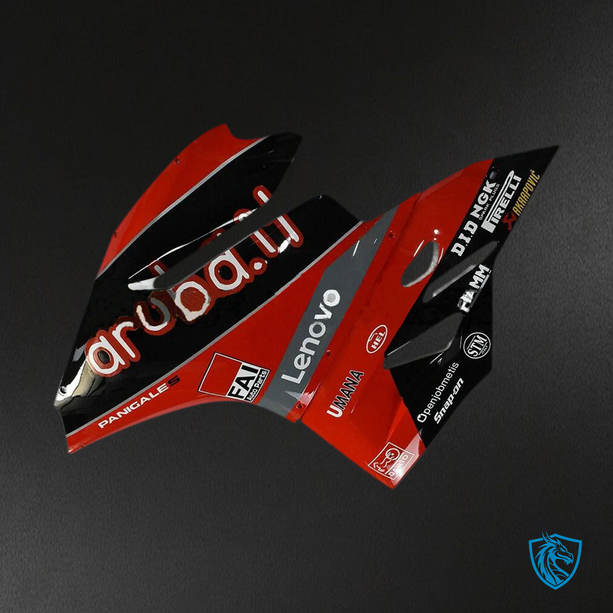 Ducati 1199 899 (2012–2015) Red & Black Style 1 - Fairing Kit