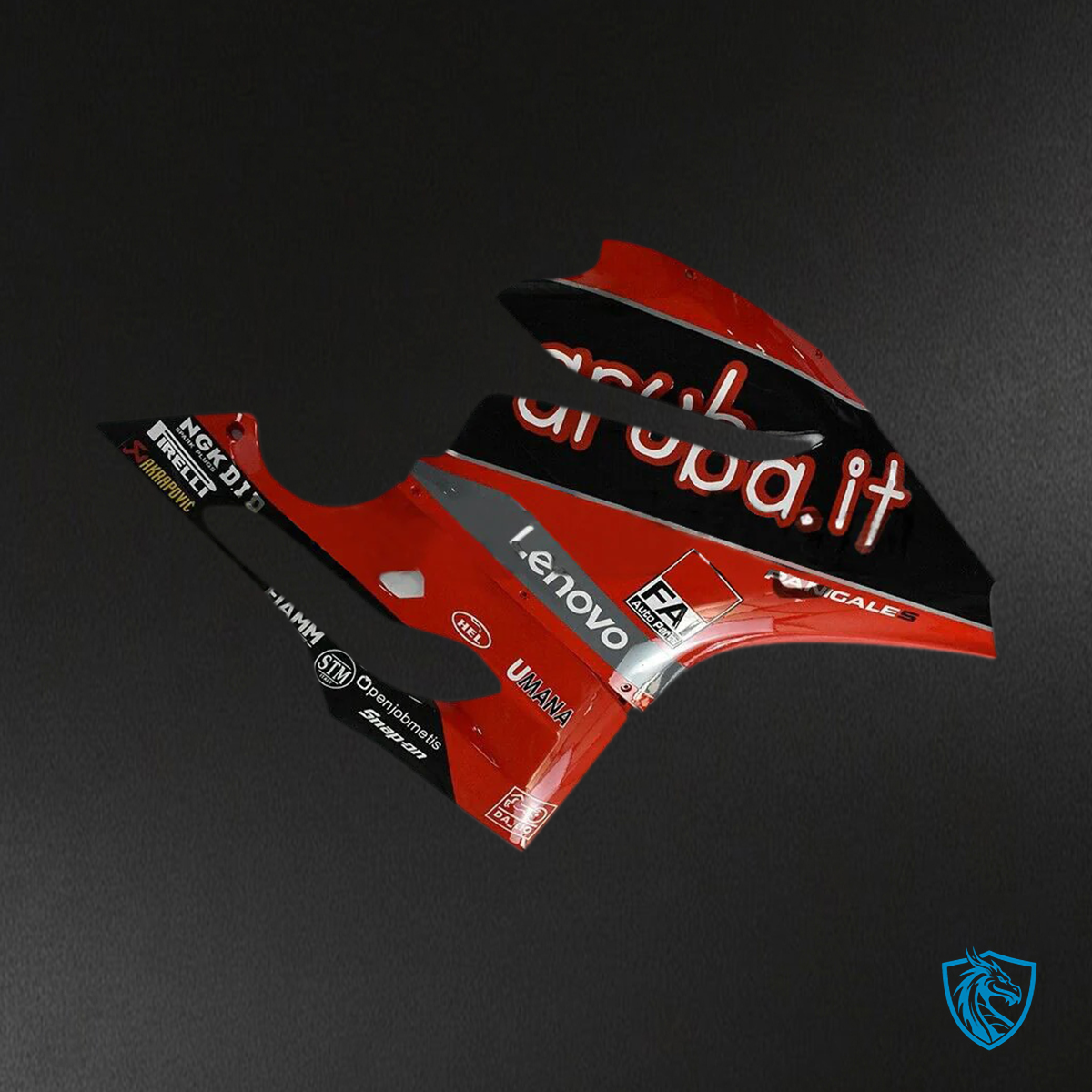 Ducati 1199 899 (2012–2015) Red & Black Style 1 - Fairing Kit