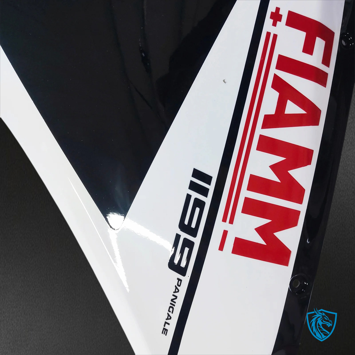 Ducati 1199 899 (2012–2015) White & Black - Fairing Kit