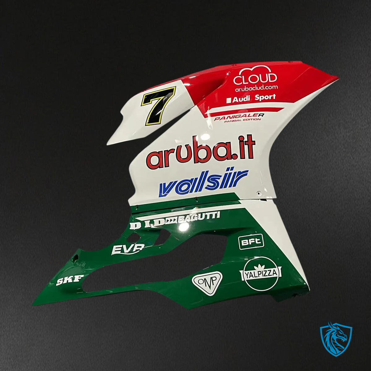 Ducati 1299 959 (2015-2020) Red & Green Style 2 - Fairing Kit