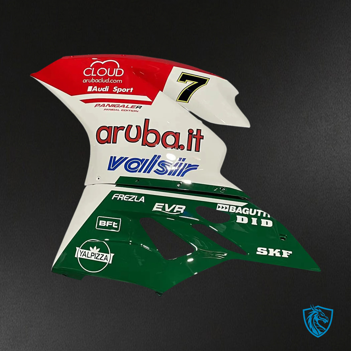 Ducati 1299 959 (2015-2020) Red & Green Style 2 - Fairing Kit