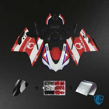 Ducati 1299 959 (2015-2020) Red and White Style 8 - Fairing Kit
