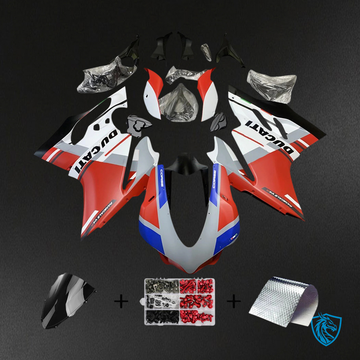 Ducati 1299 959 (2015–2020) Red & White Style 2 - Fairing Kit