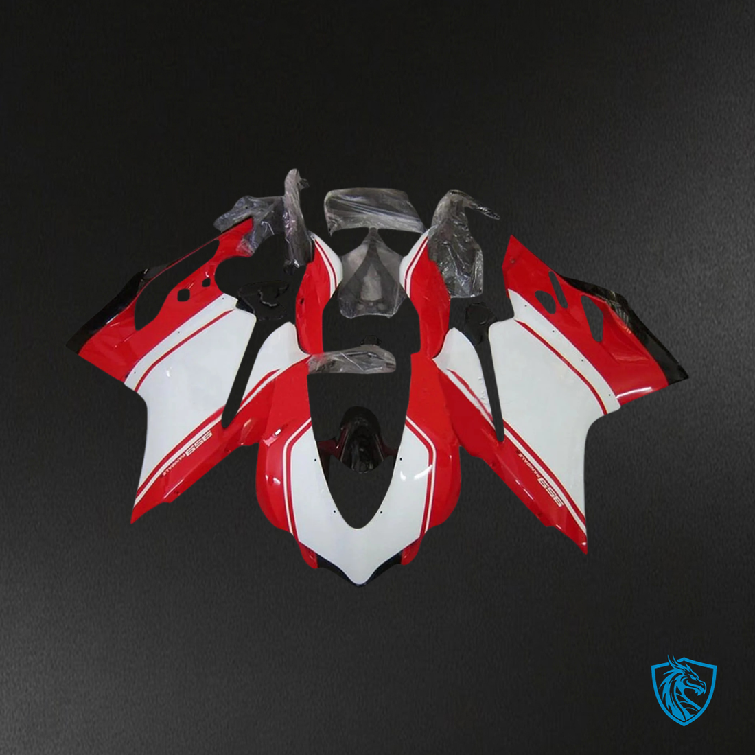 Ducati 1299 959 (2015–2020) Red & White Style 3 - Fairing Kit