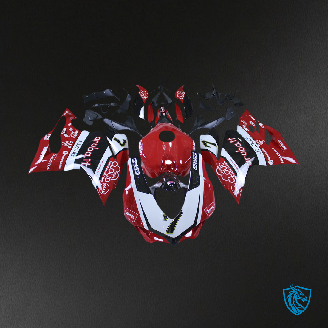 Ducati 1299 959 (2015–2020) Red Style 6 - Fairing Kit