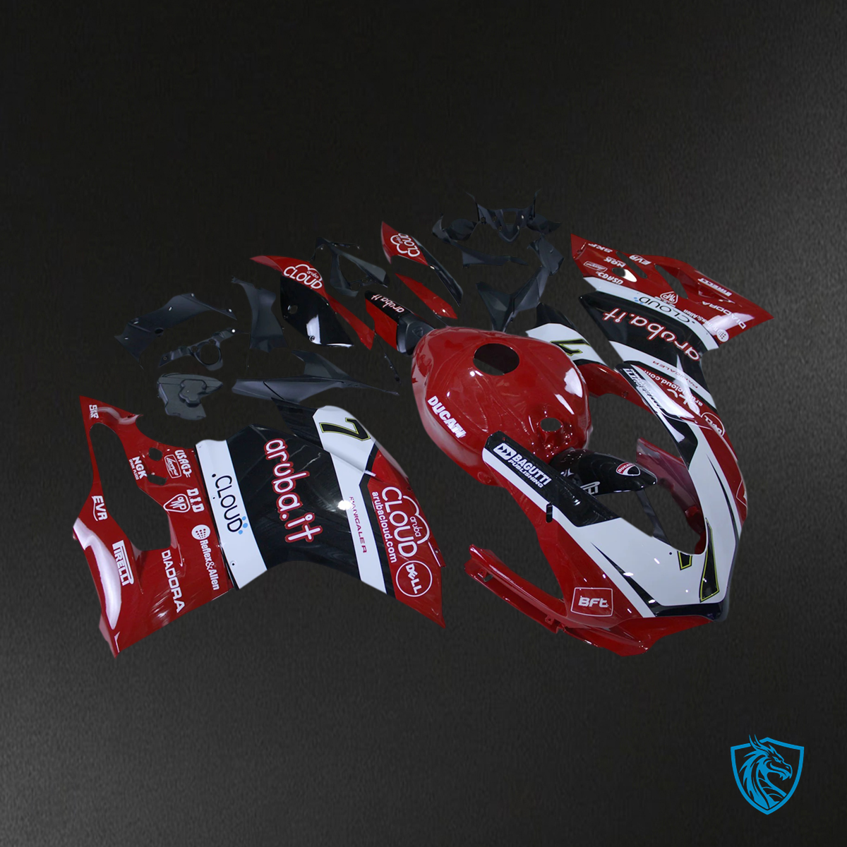 Ducati 1299 959 (2015–2020) Red Style 6 - Fairing Kit