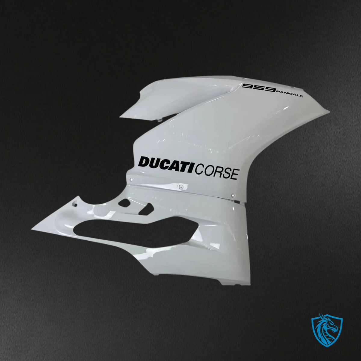 Ducati 1299 959 (2015–2020) White with Black - Fairing Kit
