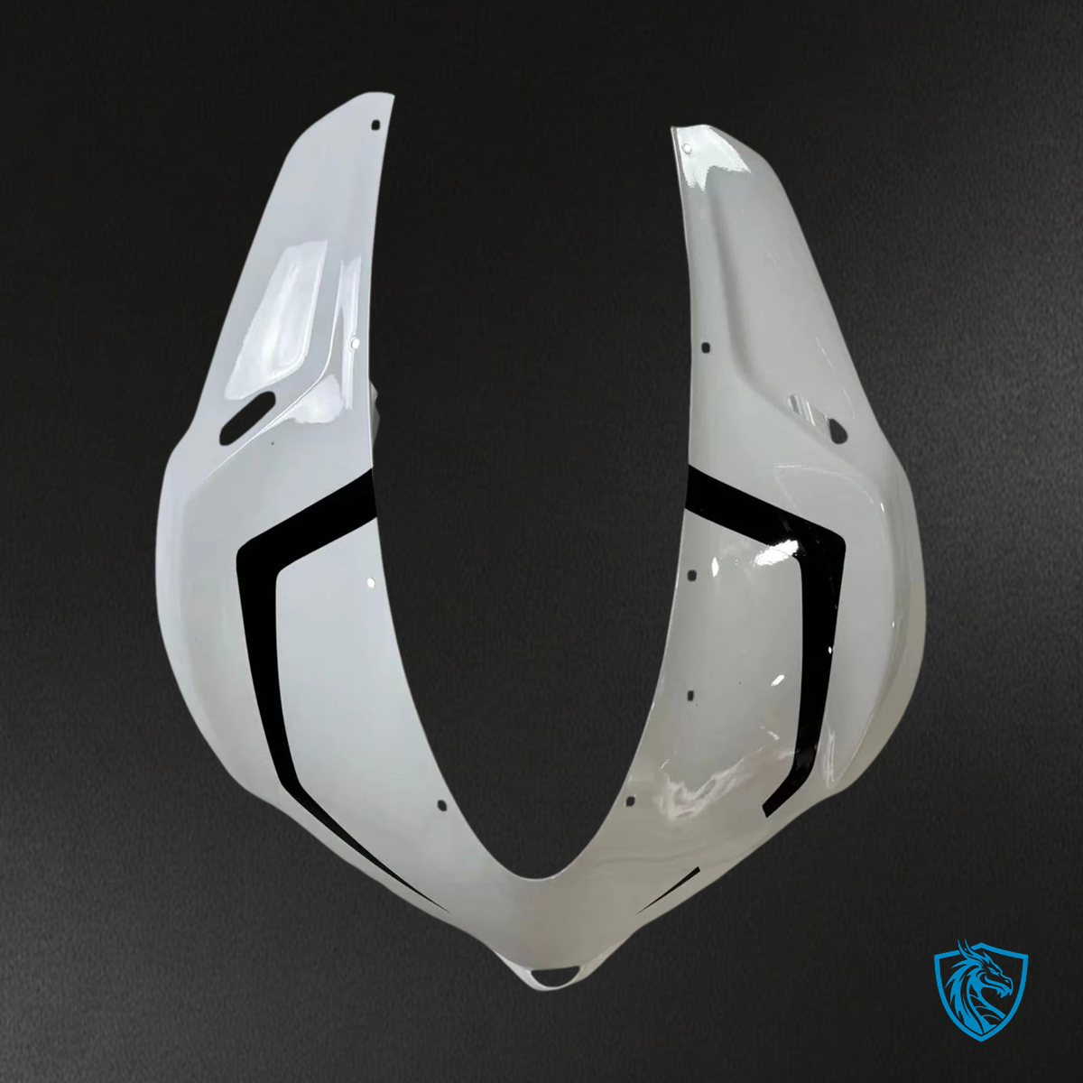 Ducati 1299 959 (2015–2020) White with Black - Fairing Kit