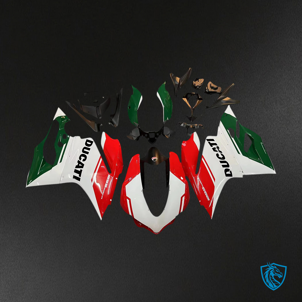 Ducati 1299 959 (2015–2020) Red & Green - Fairing Kit