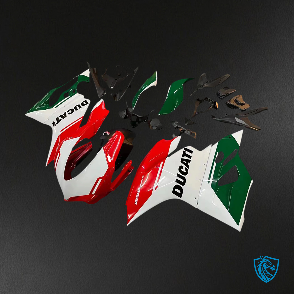 Ducati 1299 959 (2015–2020) Red & Green - Fairing Kit