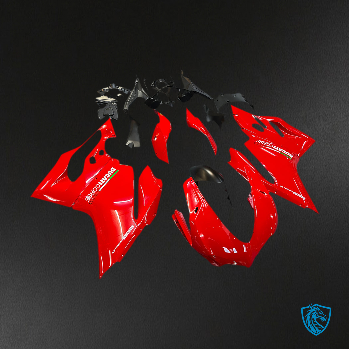Ducati 1299 959 (2015-2020) Fairing Kit - Glossy Red - ABS Bodywork