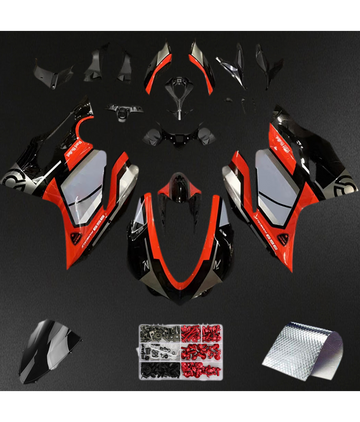 Ducati 1299 (2015-2020) Fairing Kit - Gray, Black & Red - ABS Bodywork
