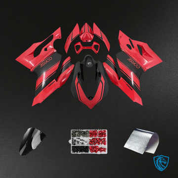 Ducati 1299 959 (2015-2020) Black & Red - Fairing Kit