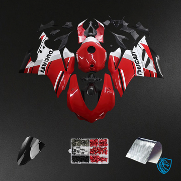 Ducati 1299 959 (2015-2020) Black, Red & White - Fairing Kit
