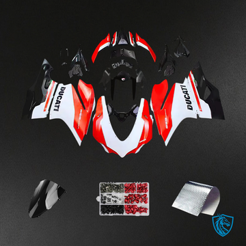 Ducati 1299 959 (2015-2020) White, Black & Red - Fairing Kit
