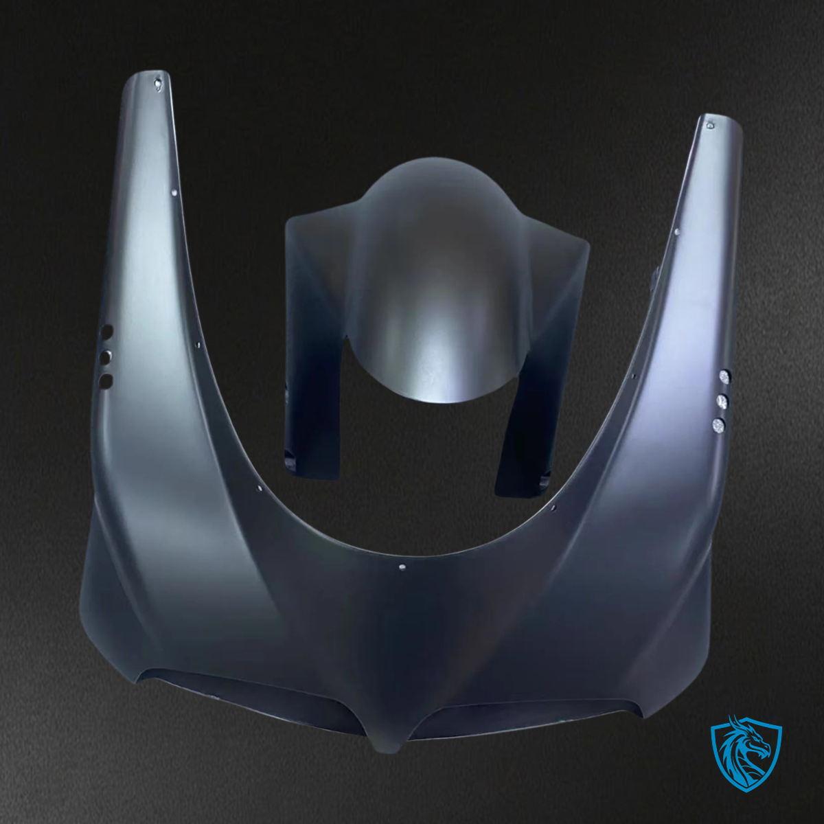 Ducati 996 748 (1996-2002) - Fairing Kit - Black & White - ABS Bodywork