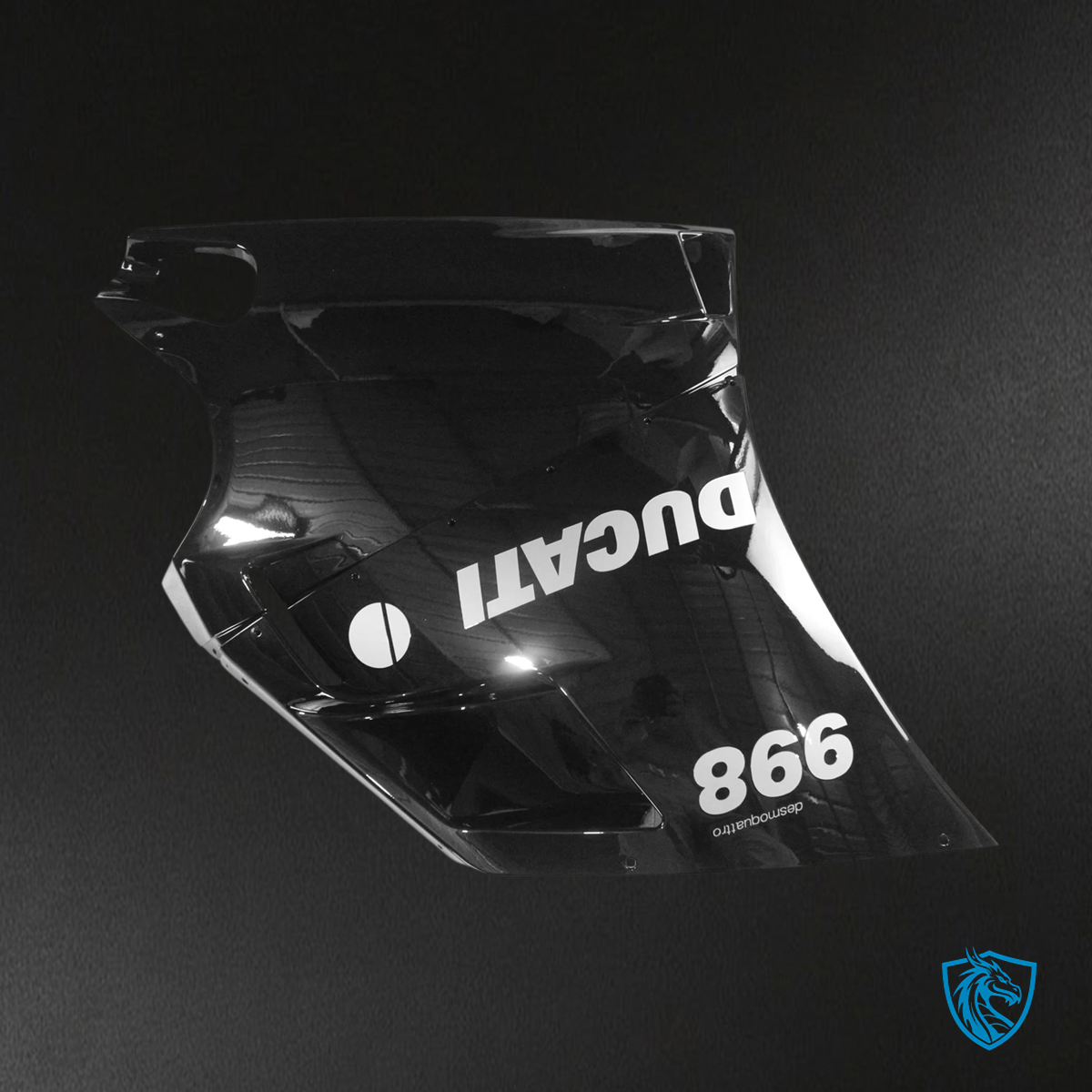 Ducati 996 748 (1996–2002) - Fairing Kit - All Black - ABS Bodywork