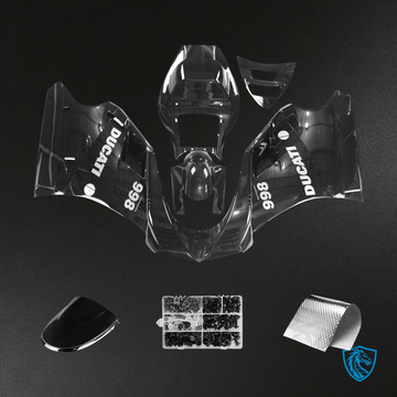 Ducati 996 748 (1996–2002) - Fairing Kit - All Black - ABS Bodywork